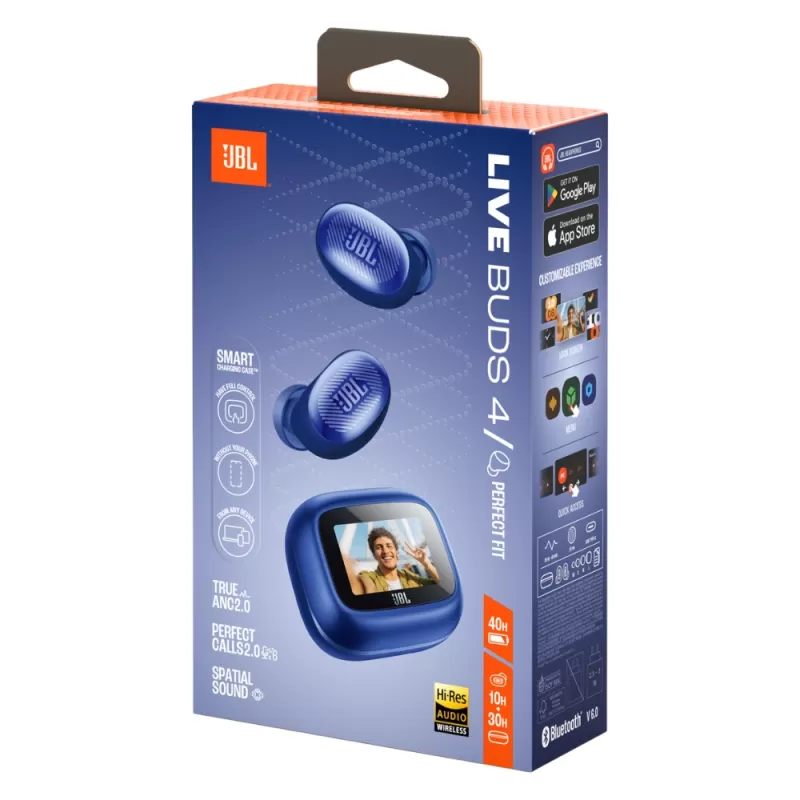Auricular JBL Live Buds 4 Bluetooth - Blue
