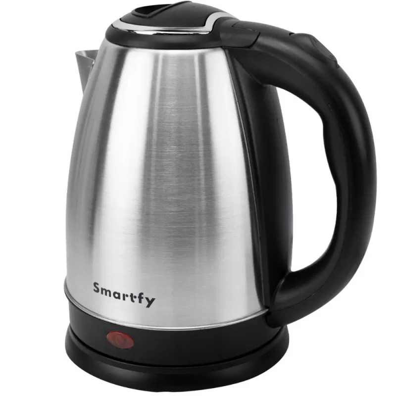 Hervidora Eléctrica Smartfy JE02I 1500W 1.8L 220V - Black/Inox