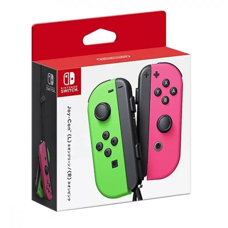 Control Nintendo Switch Joy-Con (L/R) - Neon Green/Pink (Japonés)