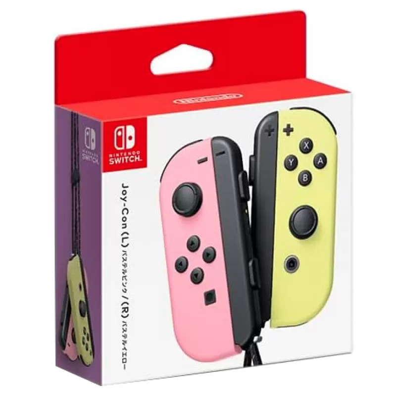 Control Nintendo Switch Joy-Con (L/R) - Pastel Pink/Yellow (Japonés)