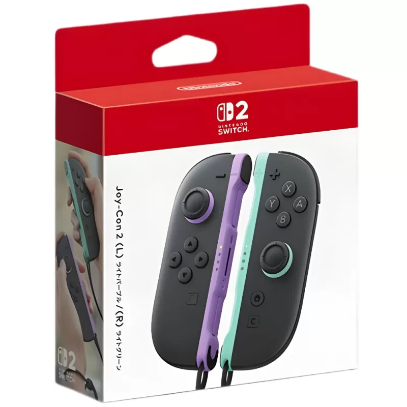 Control Nintendo Switch Joy-Con 2 (L/R) - Light Purple/Light Green (Japonés)