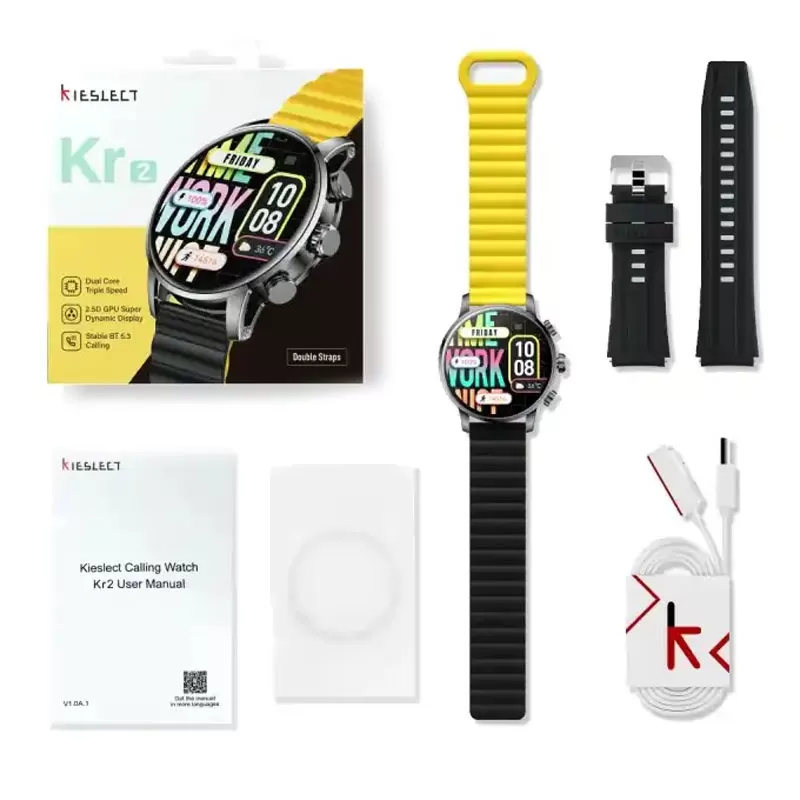 Reloj Smart Kieslect Calling Watch Kr2 - Black