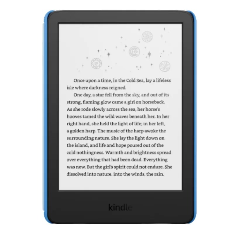 E-Book Amazon Kindle Kids (16GB) 6" 2024 - Space Whale