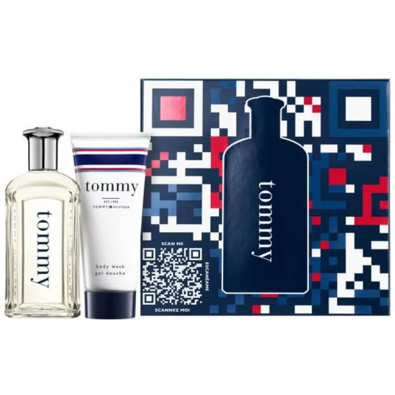 Kit Perfume Tommy Hilfiger EDT 100ml + Body Wash 100ml - Masculino