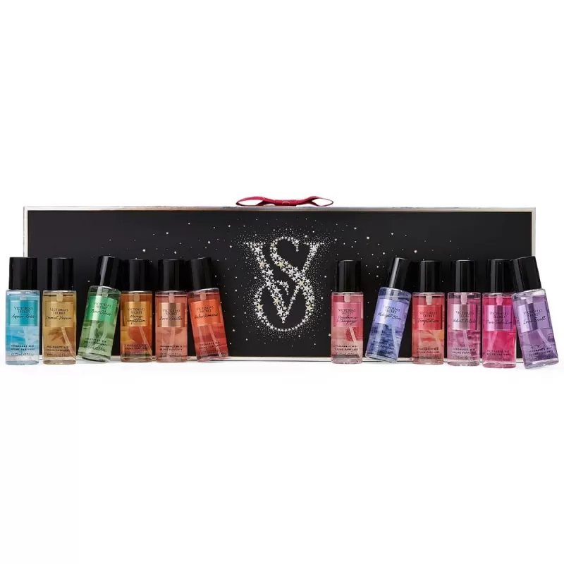 Kit Victoria's Secret Body Mist 75mL (12 Unidades)