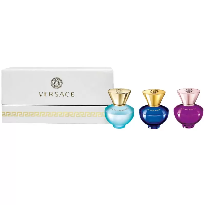 Kit Perfumes Miniatura Versace Dylan Femenino - 3x5mL