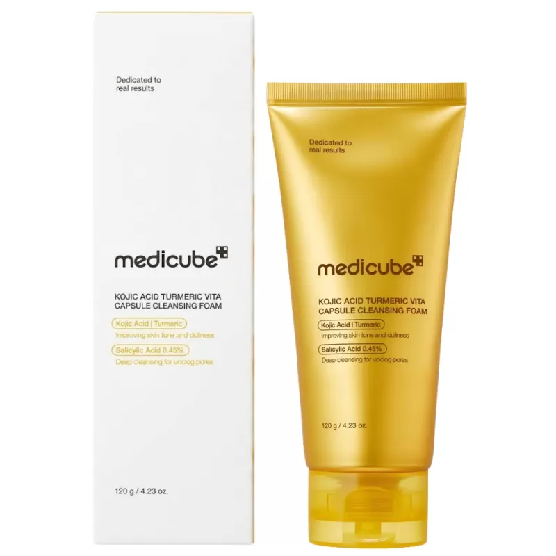 Limpiador Facial Medicube Kojic Acid Turmeric Vita...