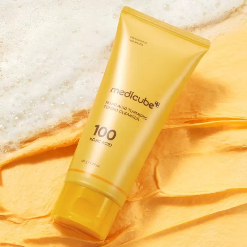 Limpiador Facial Medicube Kojic Acid Turmeric Toning - 120g