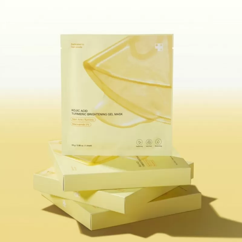 Mascarilla Facial Medicube Kojic Acid Brightening Gel 2% Niacinamida 28g (4 Sheets)