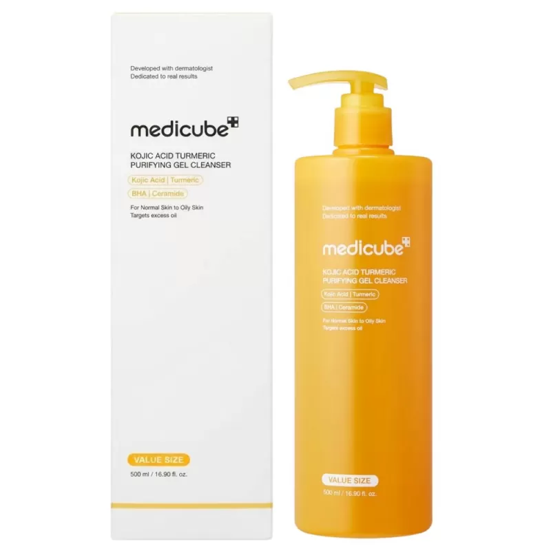 Limpiador Facial Medicube Kojic Acid Turmeric Puri...