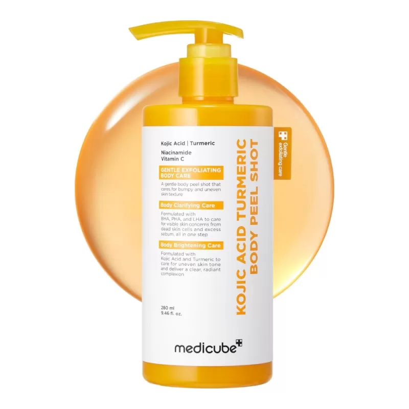 Exfoliante Corporal Medicube Kojic Acid Turmeric Body Peel Shot - 280mL