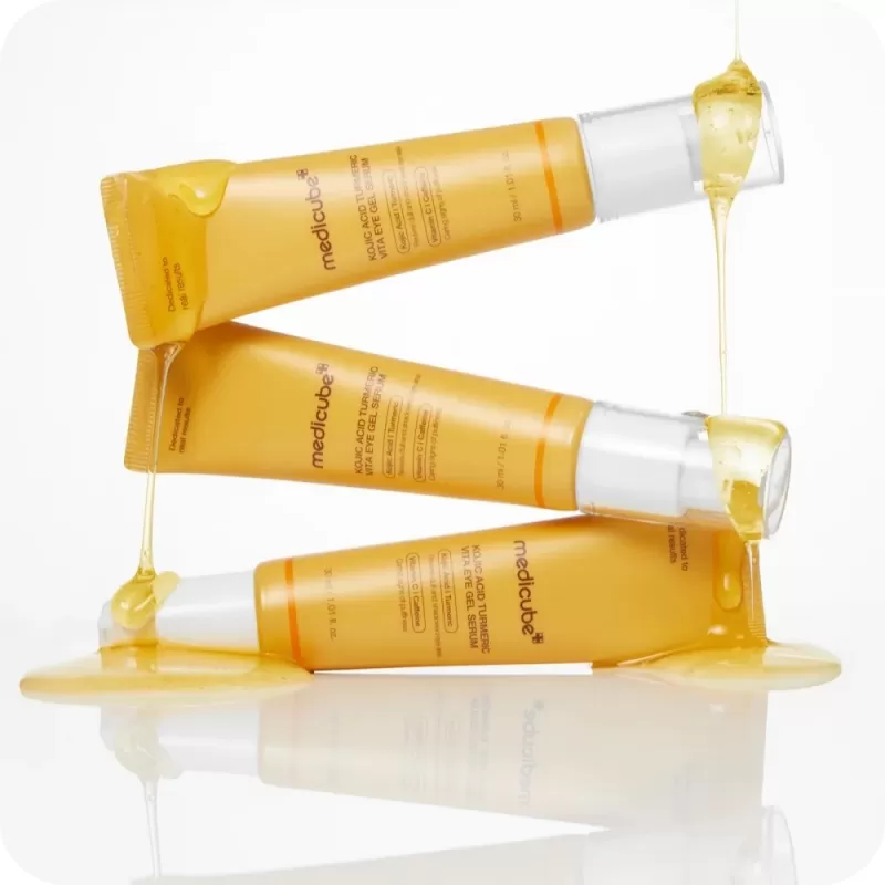 Gel para Controno de Ojos Medicube Kojic Acid Turmeric Vita - 30mL
