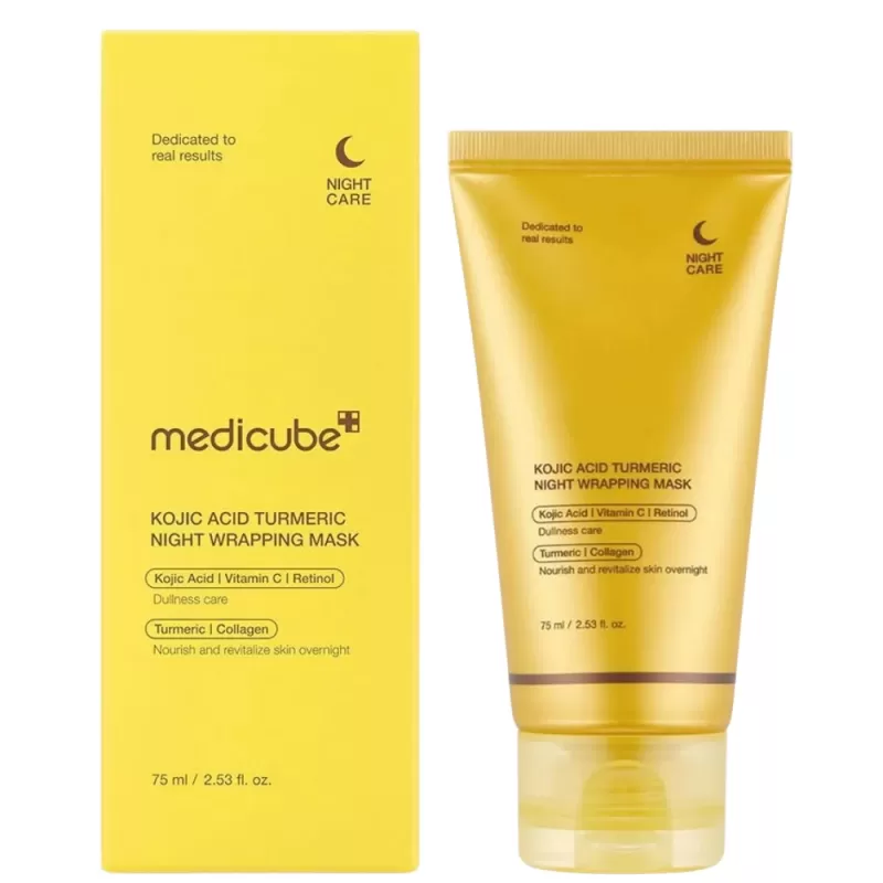 Mascarilla Facial Nocturna Medicube Kojic Acid Tur...