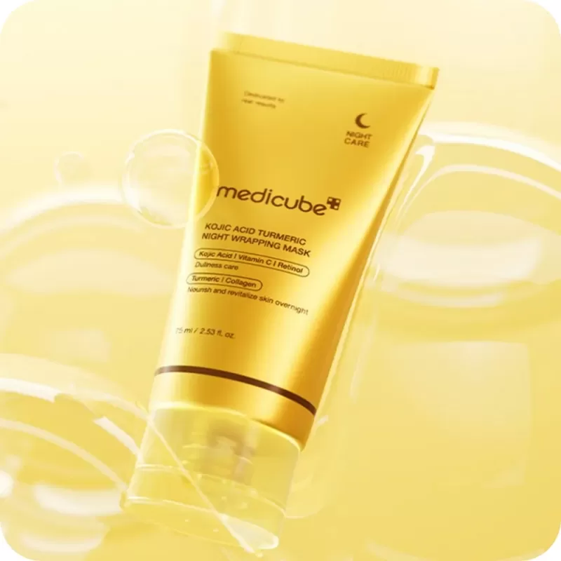 Mascarilla Facial Nocturna Medicube Kojic Acid Turmeric - 75mL