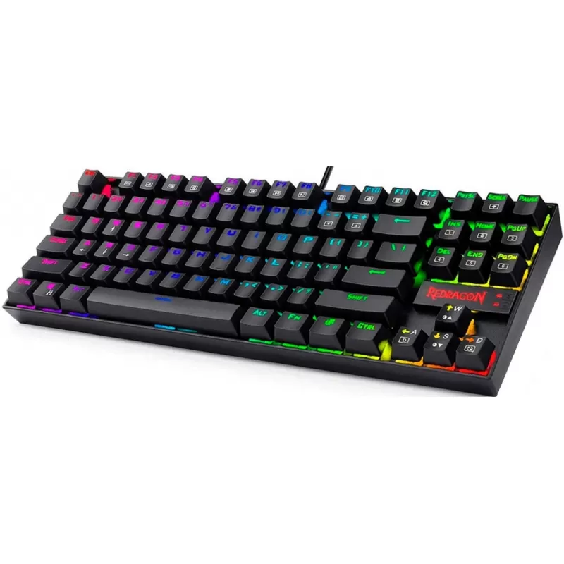 Teclado Gaming Redragon Kumara Mechanical K552RGB-1 Inglés - Black