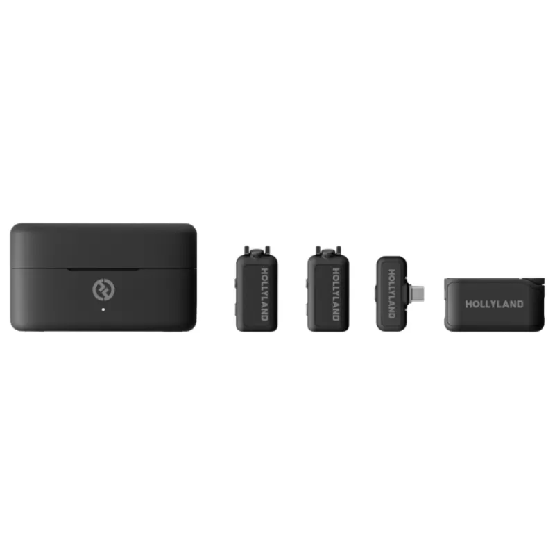 Micrófono Wireless Hollyland Lark Max 2 Combo - Space Gray