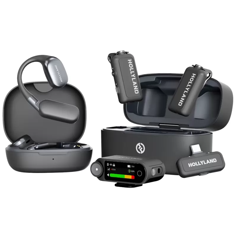 Micrófono Wireless Hollyland Lark Max 2 Ultimate Combo - Space Gray