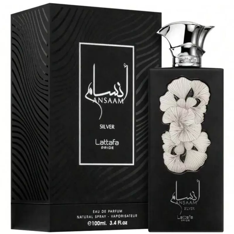 Perfume Lattafa Pride Ansaam Silver EDP Unisex - 100mL