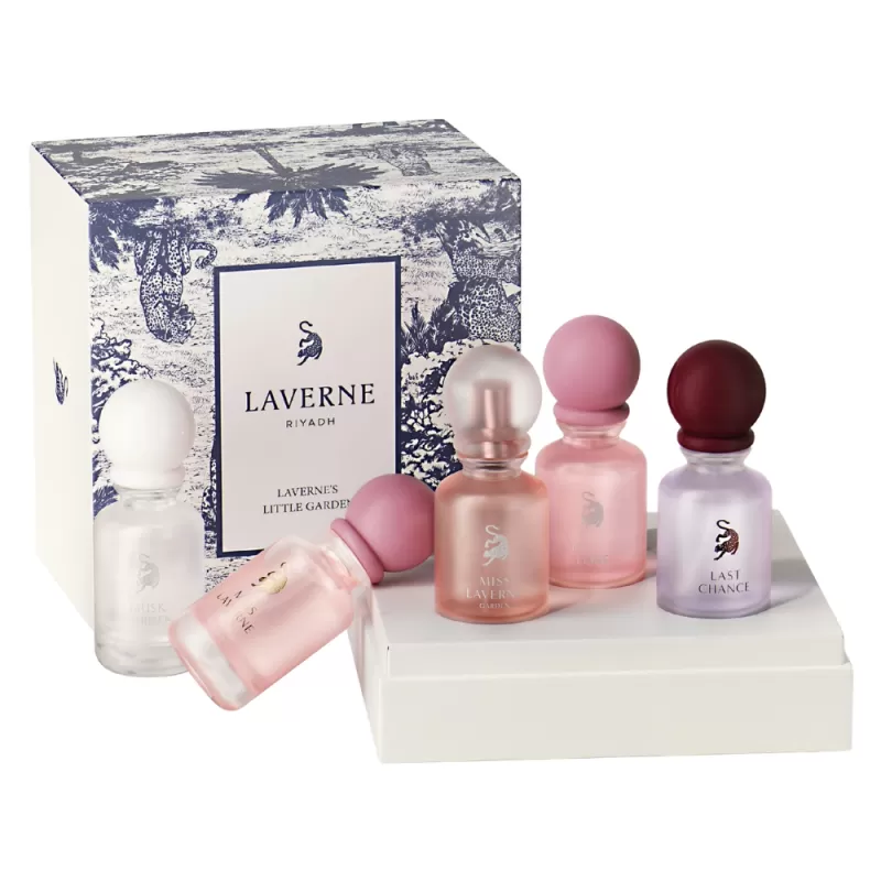 Kit Perfumes Miniatura Laverne Laverne's Little Garden EDP Femenino - 5x10mL