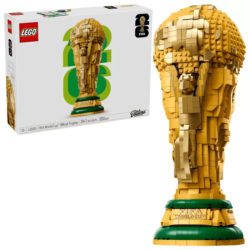 Lego Trofeo oficial de la Copa Mundial de la FIFA - 43020 (2842 Piezas)