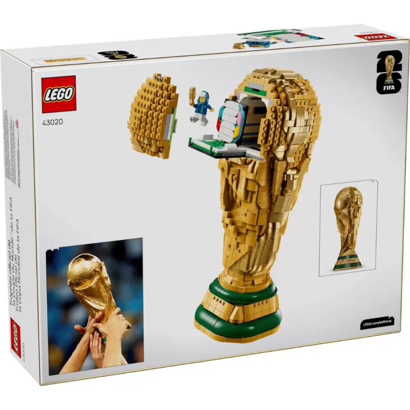 Lego Trofeo oficial de la Copa Mundial de la FIFA - 43020 (2842 Piezas)