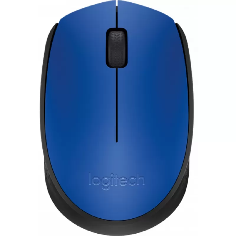 Mouse Wireless Logitech M170 - Blue/Black Mouse Wireless Logitech M170 - Blue/Black