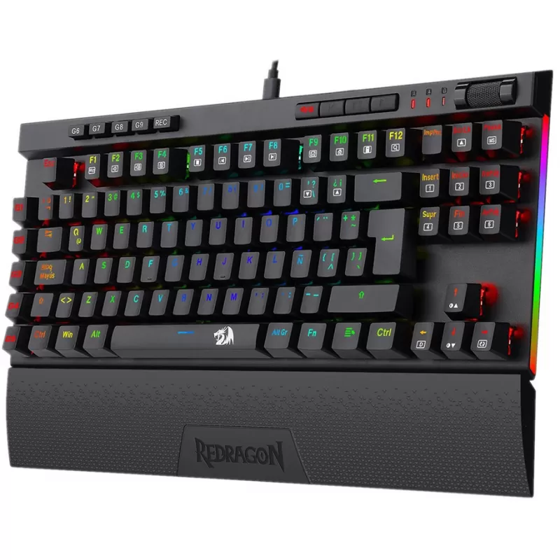 Teclado Gaming Redragon Magic Wand Pro Mechanical K587RGB-Pro Español - Black