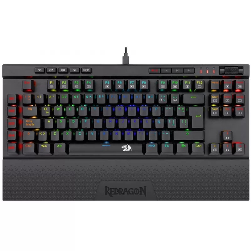 Teclado Gaming Redragon Magic Wand Pro Mechanical K587RGB-Pro Español - Black