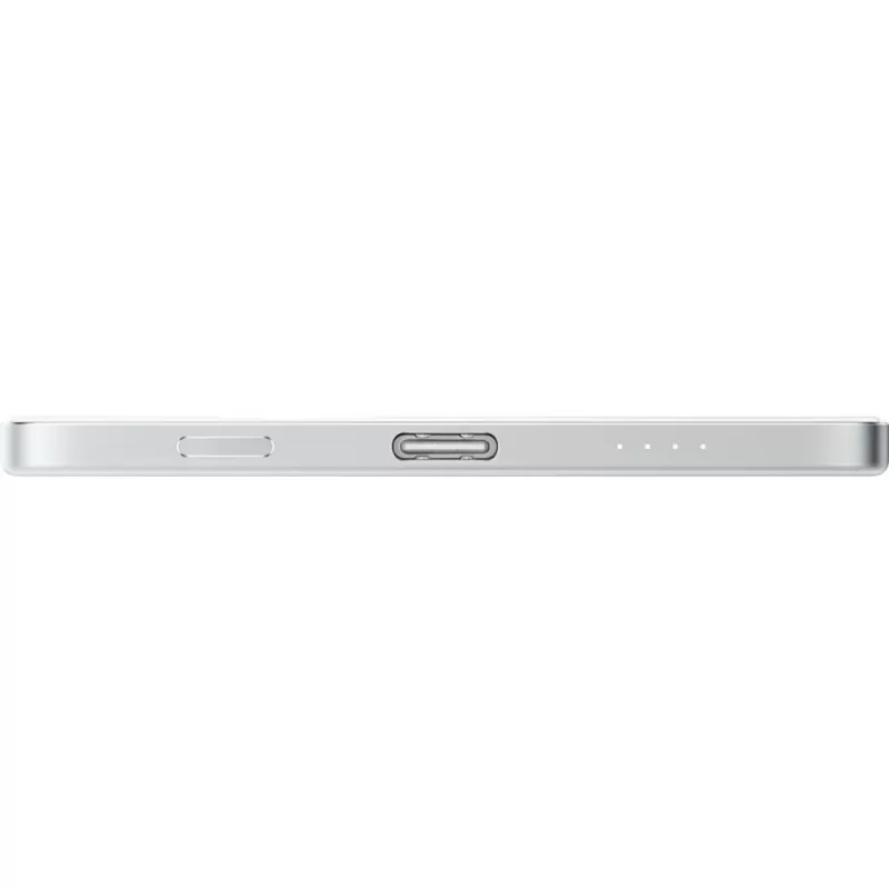 Cargador Portátil Xiaomi UltraThin Magnetic Power Bank 5.000mAh 15W - Glacier Silver
