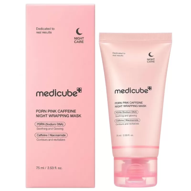 Mascarilla Facial Nocturna Medicube PDRN Pink Cafe...