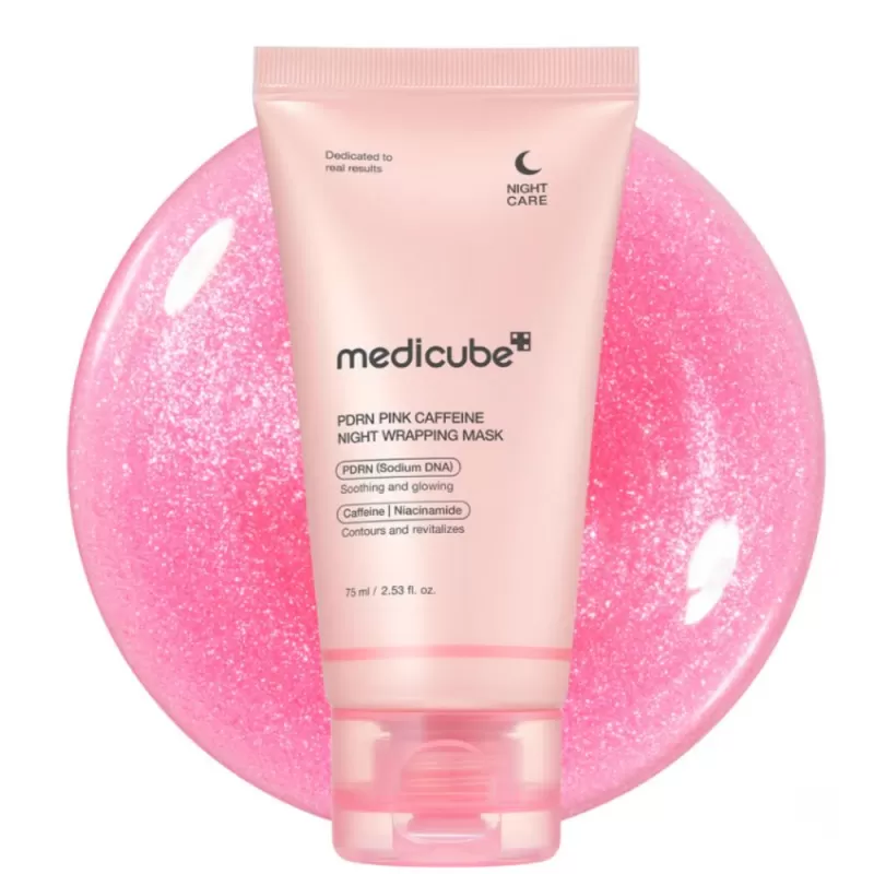 Mascarilla Facial Nocturna Medicube PDRN Pink Cafeeine  - 75mL