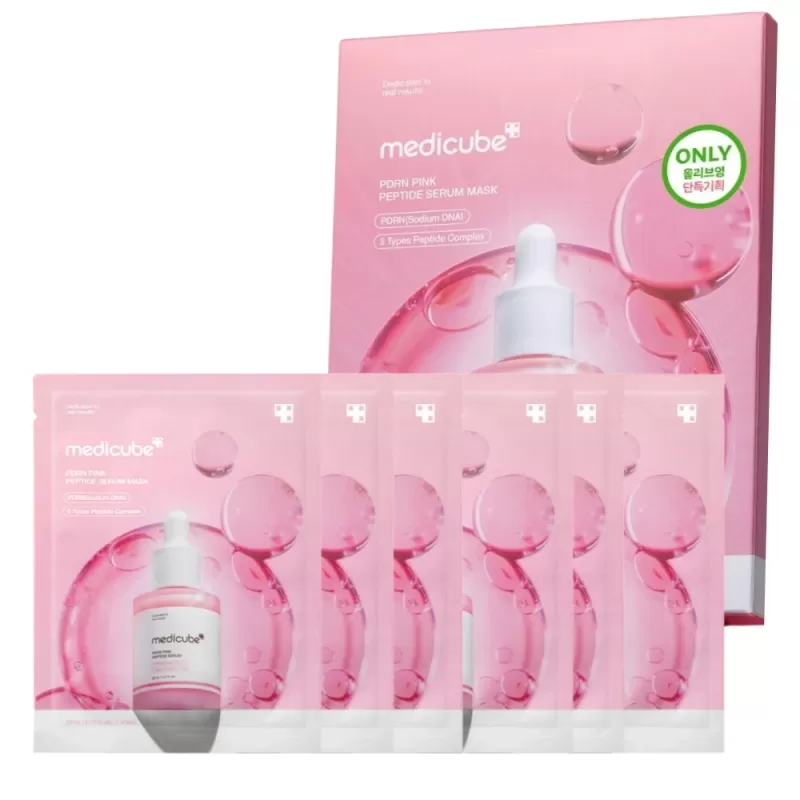 Mascarilla Facial Medicube PDRN Pink Peptide Serum...