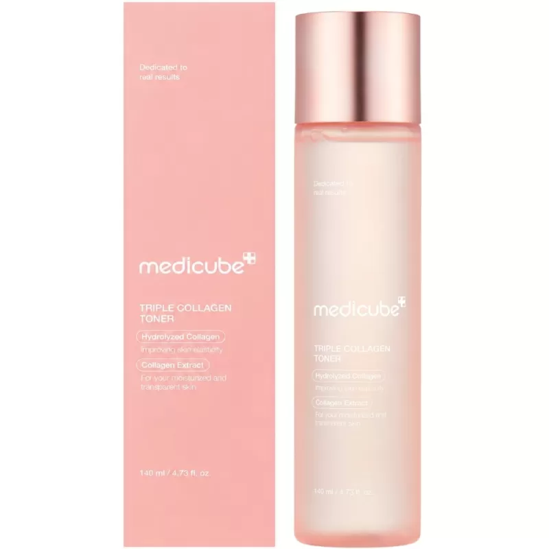 Tónico Facial Medicube Glow Triple Collagen - 140ml