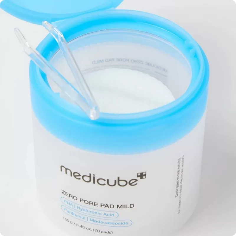 Almohadillas Facial Medicube Zero Pore Mild - 70 Pads