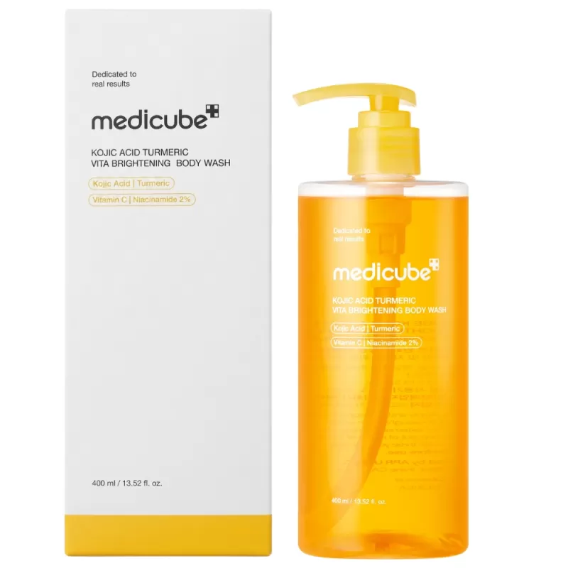 Gel de Baño Medicube Kojic Acid Turmeric Vita Bri...