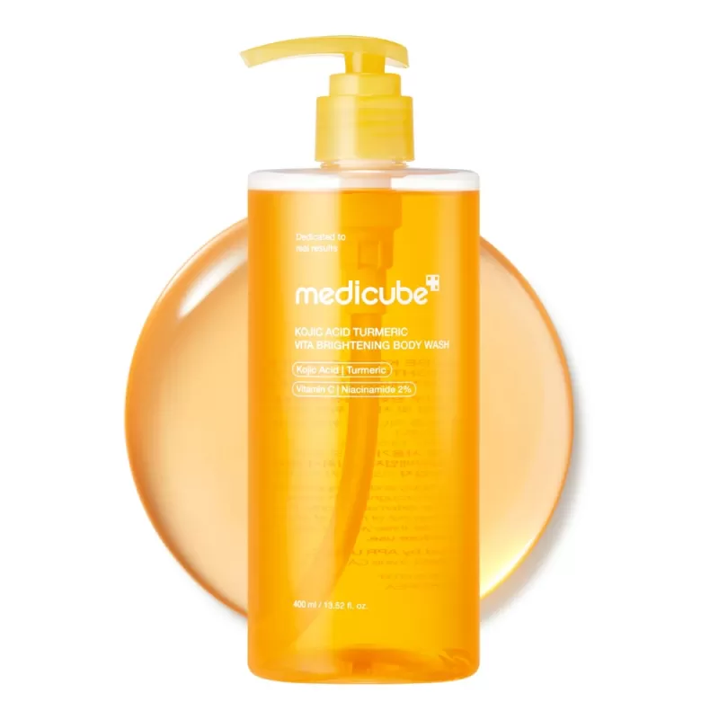 Gel de Baño Medicube Kojic Acid Turmeric Vita Brightening - 400mL
