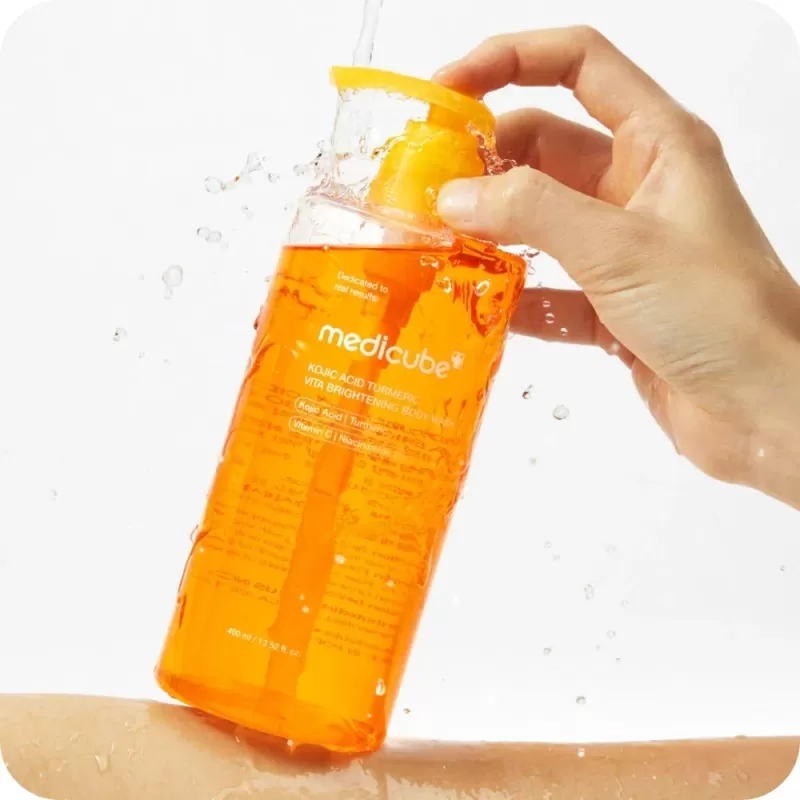 Gel de Baño Medicube Kojic Acid Turmeric Vita Brightening - 400mL