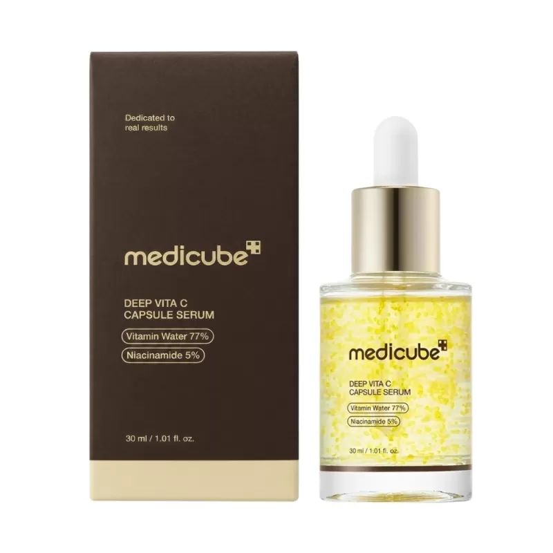 Sérum Facial Medicube Deep Vita Capsule 5% Niacinamida - 30mL