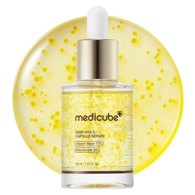 Sérum Facial Medicube Deep Vita Capsule 5% Niacinamida - 30mL
