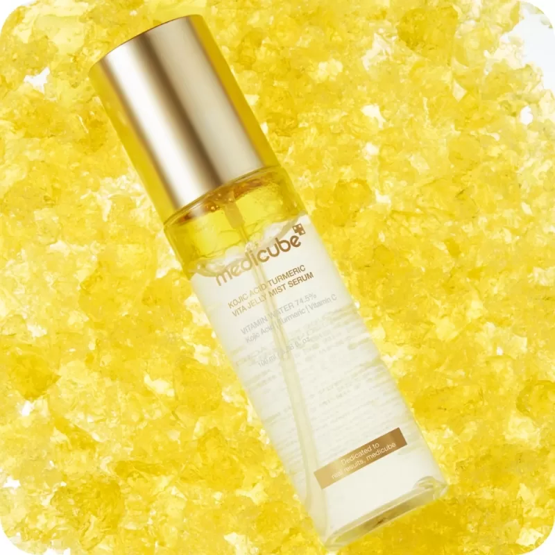 Sérum Facial Medicube Kojic Acid Turmeric Vita Jelly Mist - 100mL