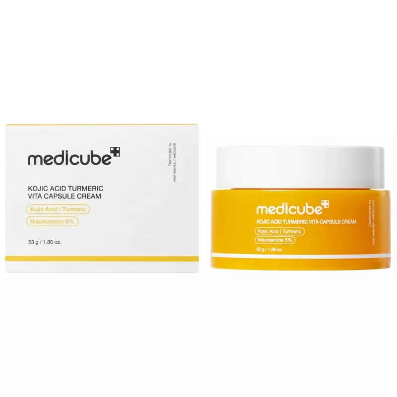 Crema Facial en Cápsulas Medicube Kojic Acid Turmeric Vita 5% Niacinamida - 53g