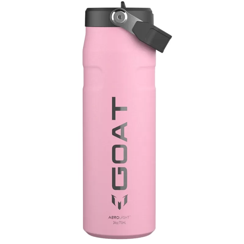 Termo Stanley × Messi Goat The Aerolight IceFlow Bottle Flip Straw 2.0 710mL - Pink