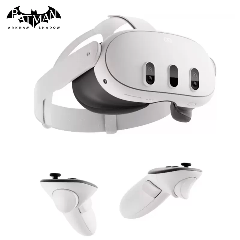 Lente De Realidad Virtual Meta Quest 3 4K 512GB - White + Batman: Arkham Shadow Rating