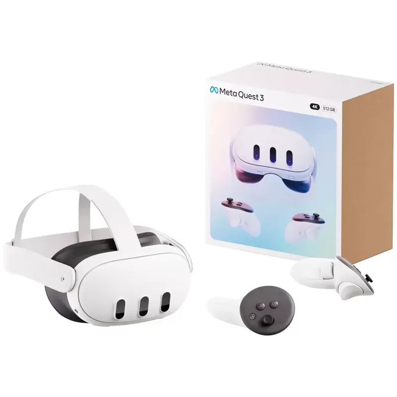 Lente de Realidad Virtual Meta Quest 3 4K 512GB - White (Japonés)