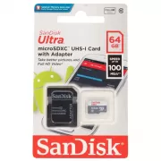 Memoria microSD SanDisk Ultra 64GB SDSQUNR-064G-GN...