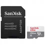 Memoria microSD Sandisk Ultra 256GB 100MB/s C10