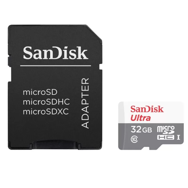Memoria MicroSD Sandisk Ultra 32GB 100MB/s C10