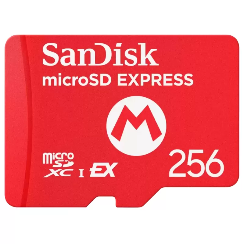 Memoria microSD Express Sandisk 256GB para Nintendo Switch 2 (SDSQXFN-256G-GR6ZN)