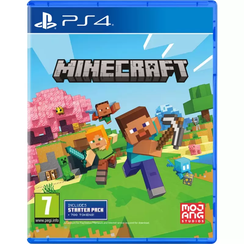 Juego Minecraft Starter Pack - PS4