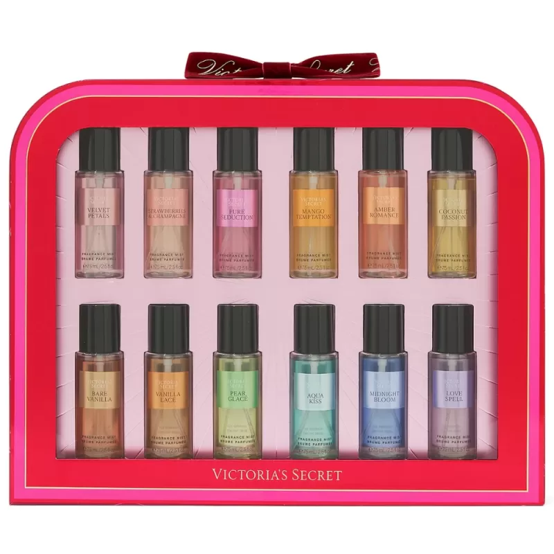Kit Victoria's Secret 12 Days of Mist 75mL (12 Unidades)